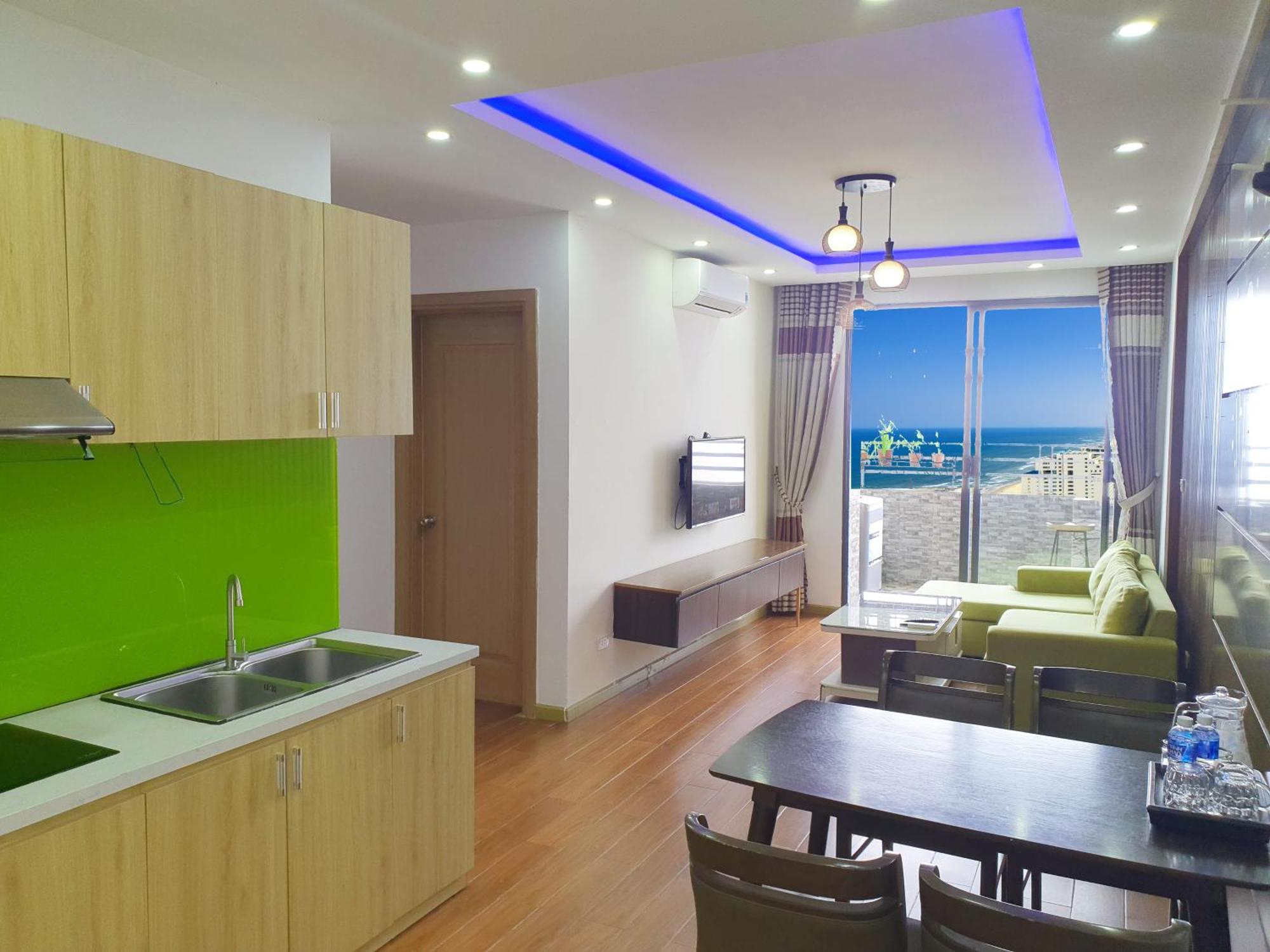 岘港2Br Balcony Best Sea View - City View - Optional - High Floor - 1' To My Khe Beach - Can Ho 2Pn Ban Cong View Bien - View Thanh Pho - Nhieu Loai Phong - Mot Phut Den Bien - Tang Cao公寓 外观 照片